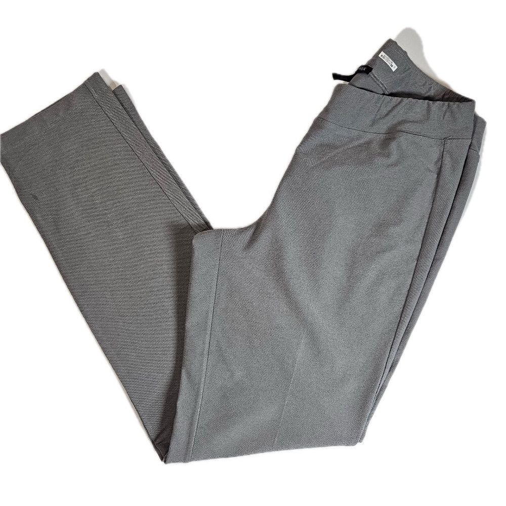 Eileen Fisher Pants Womens XS Gray Dress Pants Knit Pull On Elastic Pockets